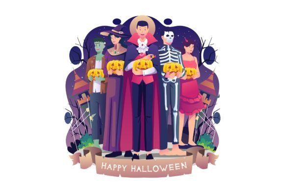 Download Halloween Party Illustration - Illustration Collection