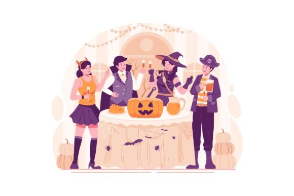 Download Halloween Party Illustration - Illustration Collection