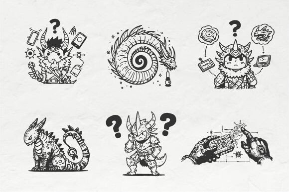 Download Unsettling Evolution Illustration Vector - Illustration Collection