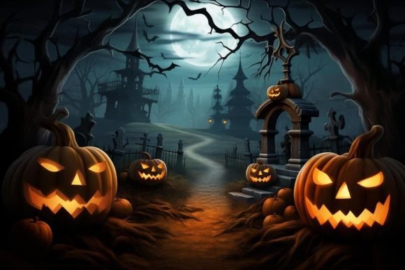 Download Skeleton Illustration Creepy Scenery - Illustration Collection