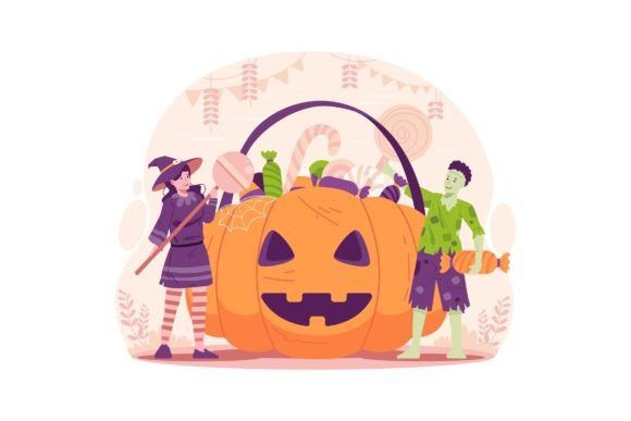 Download Happy Halloween Illustration - Halloween illustration Collection
