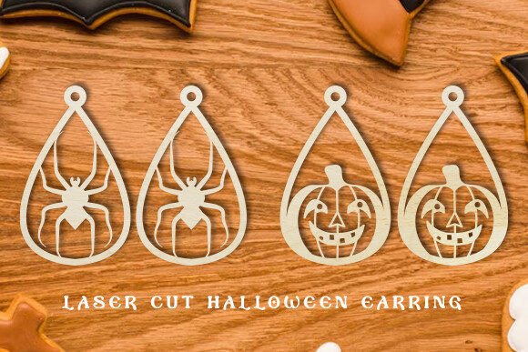 Download Laser Cut Halloween Earring Svg - Halloween earring Collection